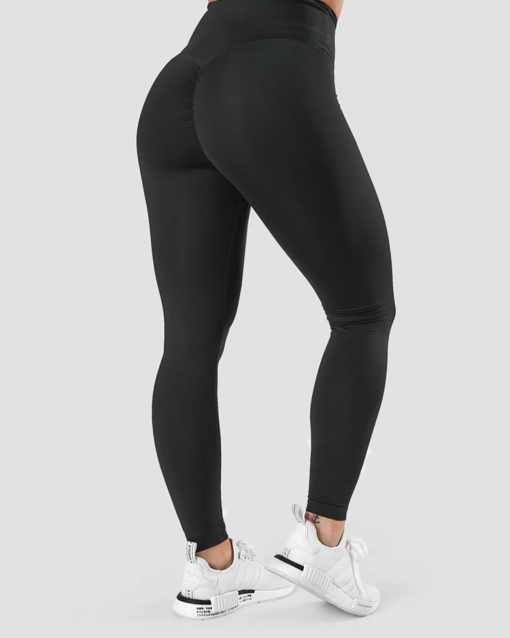 Women ICIW Scrunch V-shape Tights Black